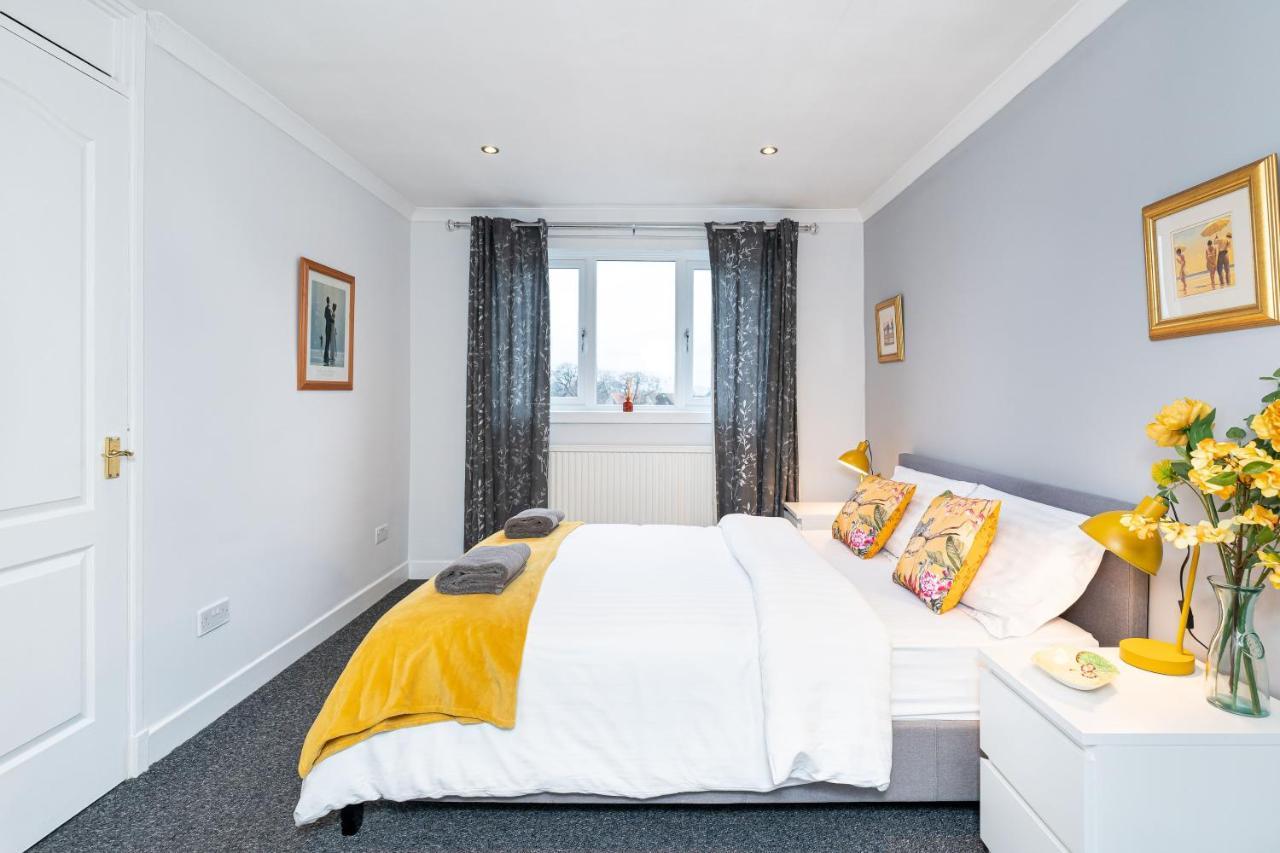 Lovely 3-Bedroom Flat With Free Parking Bridge of Allan Zewnętrze zdjęcie